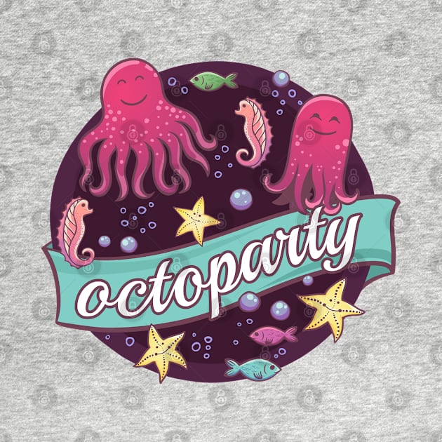 Octoparty by XINNIEandRAE